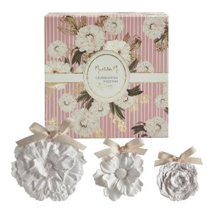 Coffret Célébrations Exquises 3 Fleurs Fleur de Coton  Mathilde M