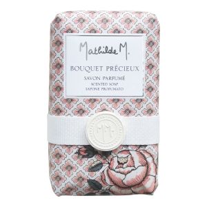 Savon parfumé Cachemire Exquis parfum Bouquet Précieux  Mathilde M