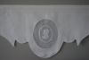 Valance Décor Camée Blanc 45x32cm Cotonnades de Mathilde