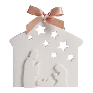  Décor Crêche de Noël Sapin Doré Mathilde M