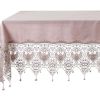 Nappe rose collection Tourmaline 150x150cm Blanc Mariclo