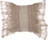 Coussin 'Lace Passion" beige 45x45 cm Blanc Mariclo