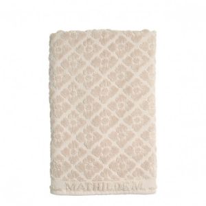 Serviette de toilette Douceur Florale Rose Mathilde M
