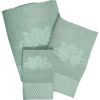 Serviette de bain Douce Arabesque lin Mathilde M