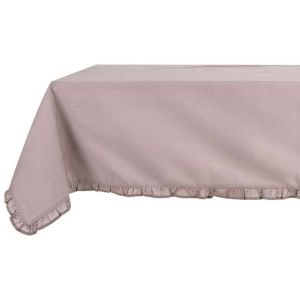 Nappe rose 150x240cm  Blanc Mariclo