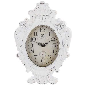 Horloge murale Charme Blanc Mariclo 