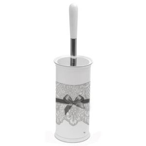 Pot porte brosse WC Dentelle