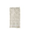 Serviette d'invité écrue Petite Indienne 