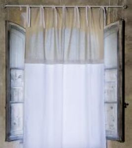 Rideau 150 x 290 cm AMELIE Blanc Mariclo