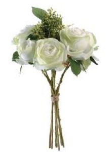 Bouquet de roses blanches Artempo