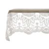Nappe avec dentelle villa madama en lin 180 x 300 cm Blanc Mariclo