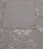 Napperon dentelle corinzio gris antique 25x35cm