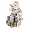 Décoration Père noël et sa liste