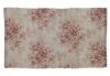 TAPIS FLEUR ROSE 55X105 BLANC MARICLO