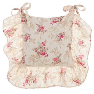 Housse galette de chaise Blanc Mariclo