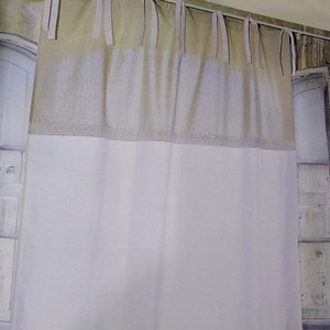 Rideau 150 x 290 cm AMELIE Blanc Mariclo
