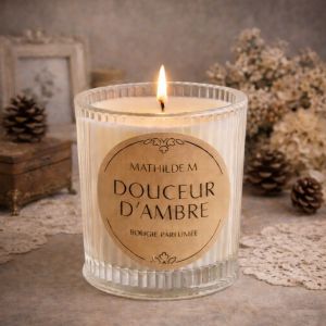 Bougie les intemporels GM Douceur d'Ambre Mathilde M