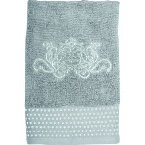 Serviette de toilette Douce Arabesque grise Mathilde M