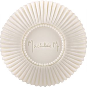 Savon rond côtelé senteur fleur de coton  Mathilde M