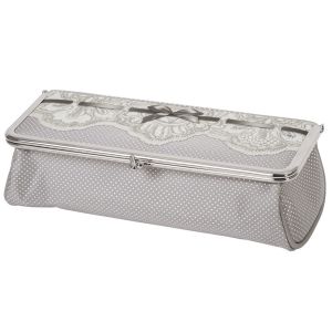 Trousse à maquillage kisslock Dentelle Mathilde M