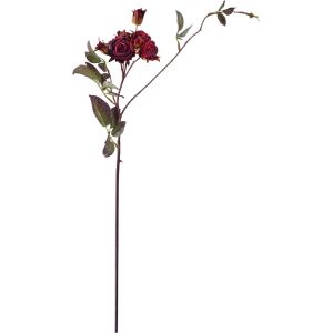 Rose Camille rouge H72cm