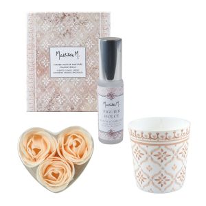Coffret bougie parfumée Palazzo Bello Figuier Dolce Mathilde M