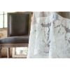 Nappe avec dentelle villa madama en lin 180 x 300 cm Blanc Mariclo