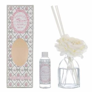 Diffuseur Fleur parfum Cherry Blossom Blanc Mariclo