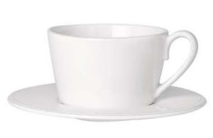 Tasse petit déjeuner Constance blanche 37.5cl Coté Déco