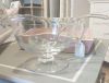 Saucière + louche en verre 