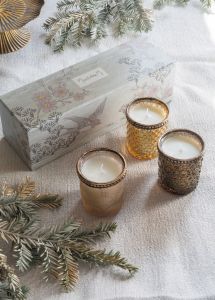 Coffret bougies jardin d'ailleurs Mathilde M