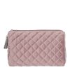Trousse Velours Boudoir Prcieux rose Mathilde M