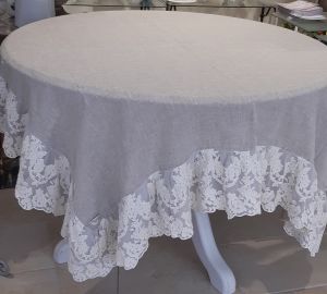 Nappe volant Versailles Sahara 
