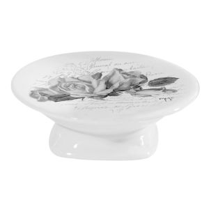Porte savon rond collection Roses Mathilde M