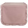 Chemin de table rose 45x140cm  Blanc Mariclo