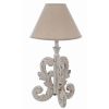 Lampe de table avec abat jour Blanc Mariclo