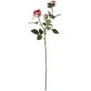 Rose Adélaïde 3 tiges rose H68cm