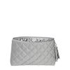 Pochette Velours Boudoir Précieux grise Mathilde M