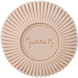 savon rond côtelé parfum Poudre de riz  Mathilde M