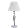 Lampe Abat jour écru haut 51,5cm Blanc Mariclo