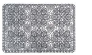 Set de table gris foncé Dentelle Mathilde M