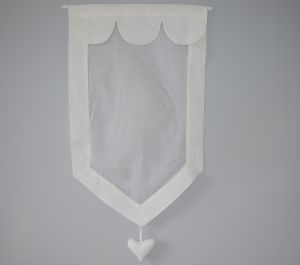 Brise bise festons haut 60x90cm Aux Cotonnades de Mathilde