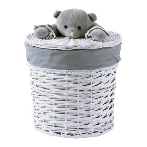 Panière en osier Nounours Mathilde M