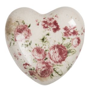Décoration coeur + fleur 