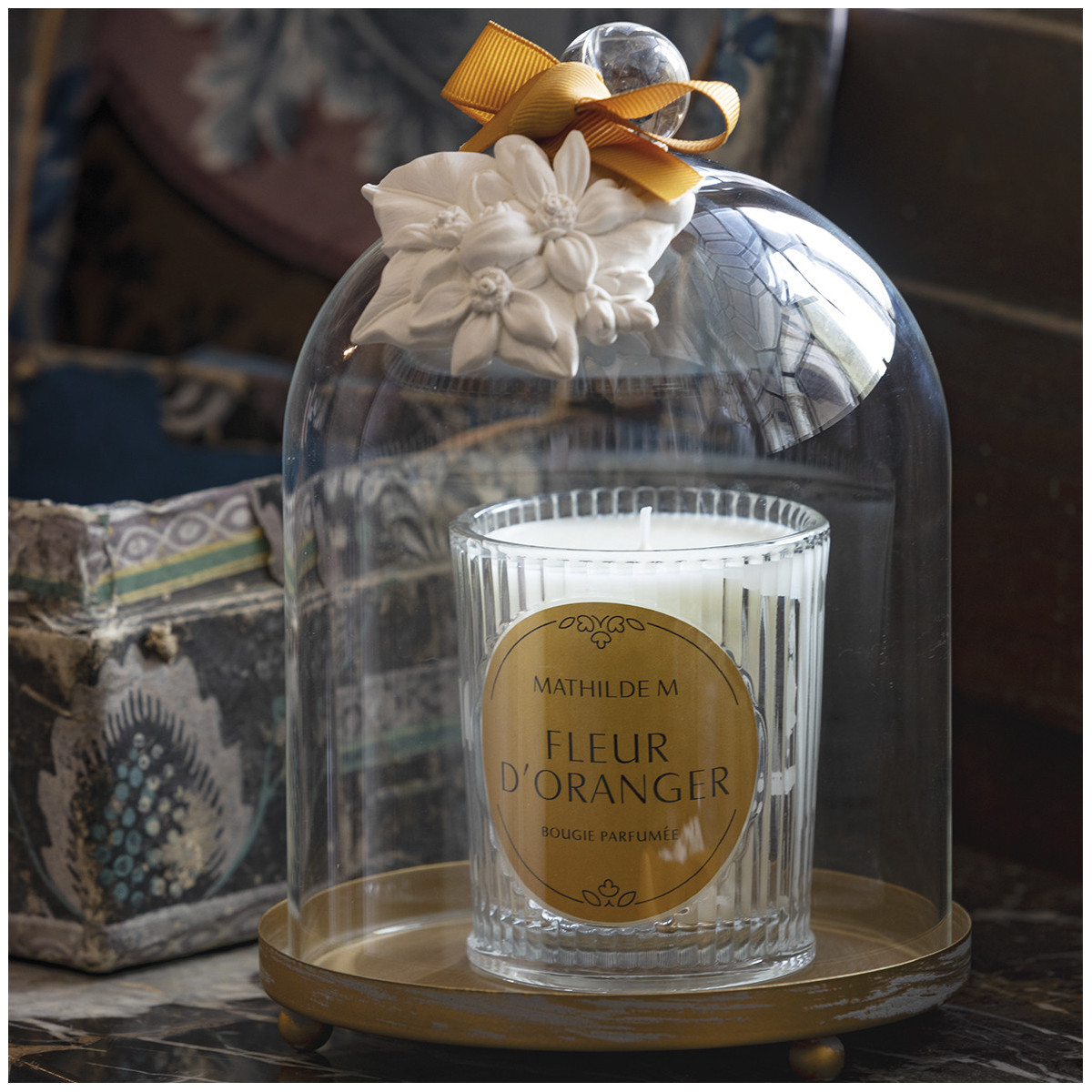 Bougie 145g Fleur d'Oranger Mathilde M
