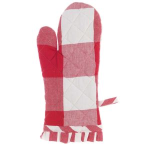 Gant carreaux rouge Blanc Mariclo