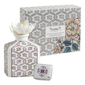 Diffuseur de parfum d'ambiance Paradis Fleuri - Dominoté N°17 Mathilde M