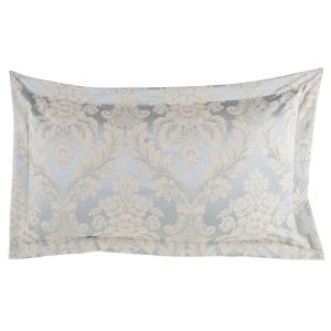 Housse coussin collection "Floral Damasco" Blanc Mariclo