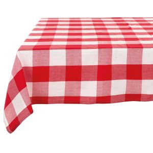 Nappe enduite 140x180cm Blanc Mariclo