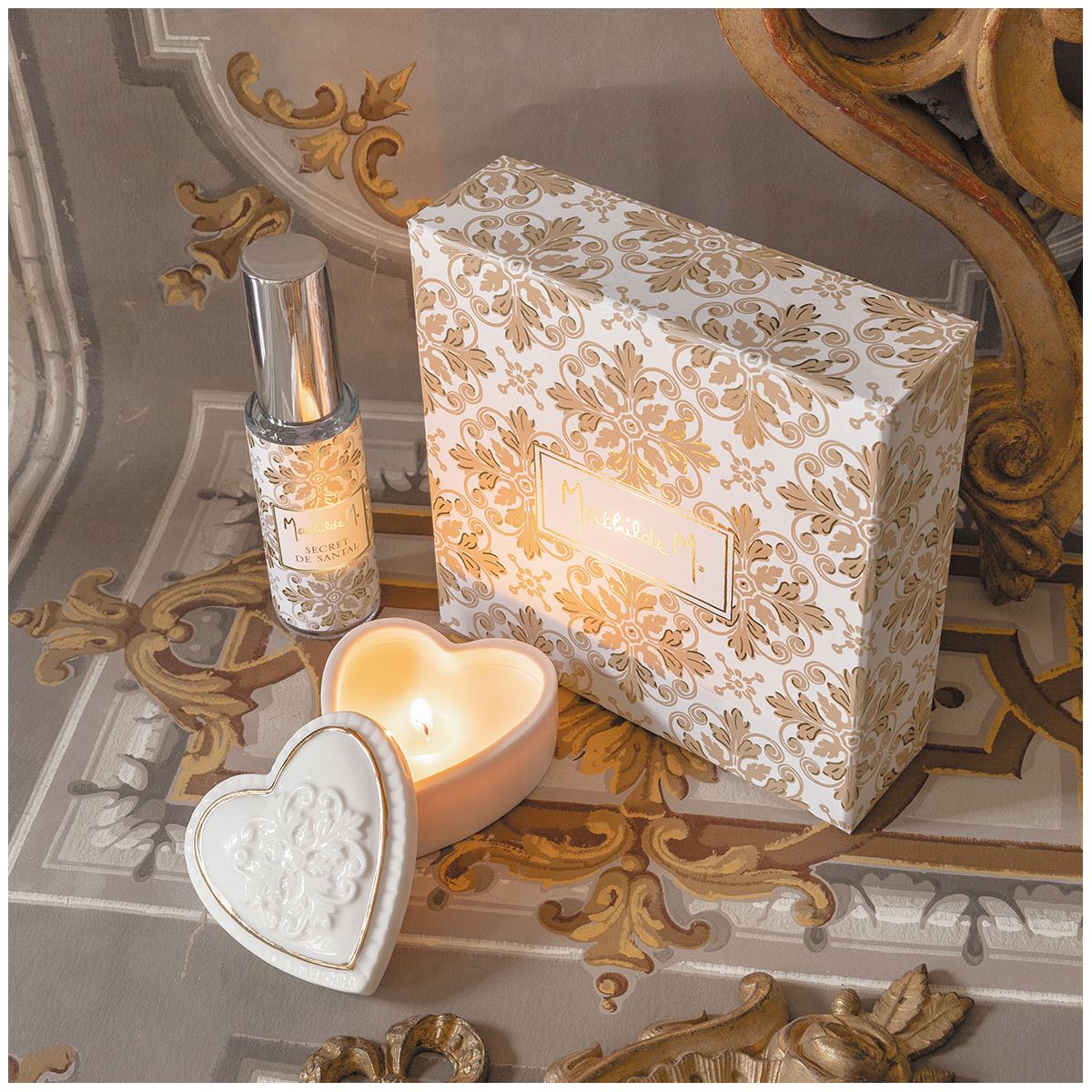 Coffret Murmures de papier Secret de Santal Mathilde M